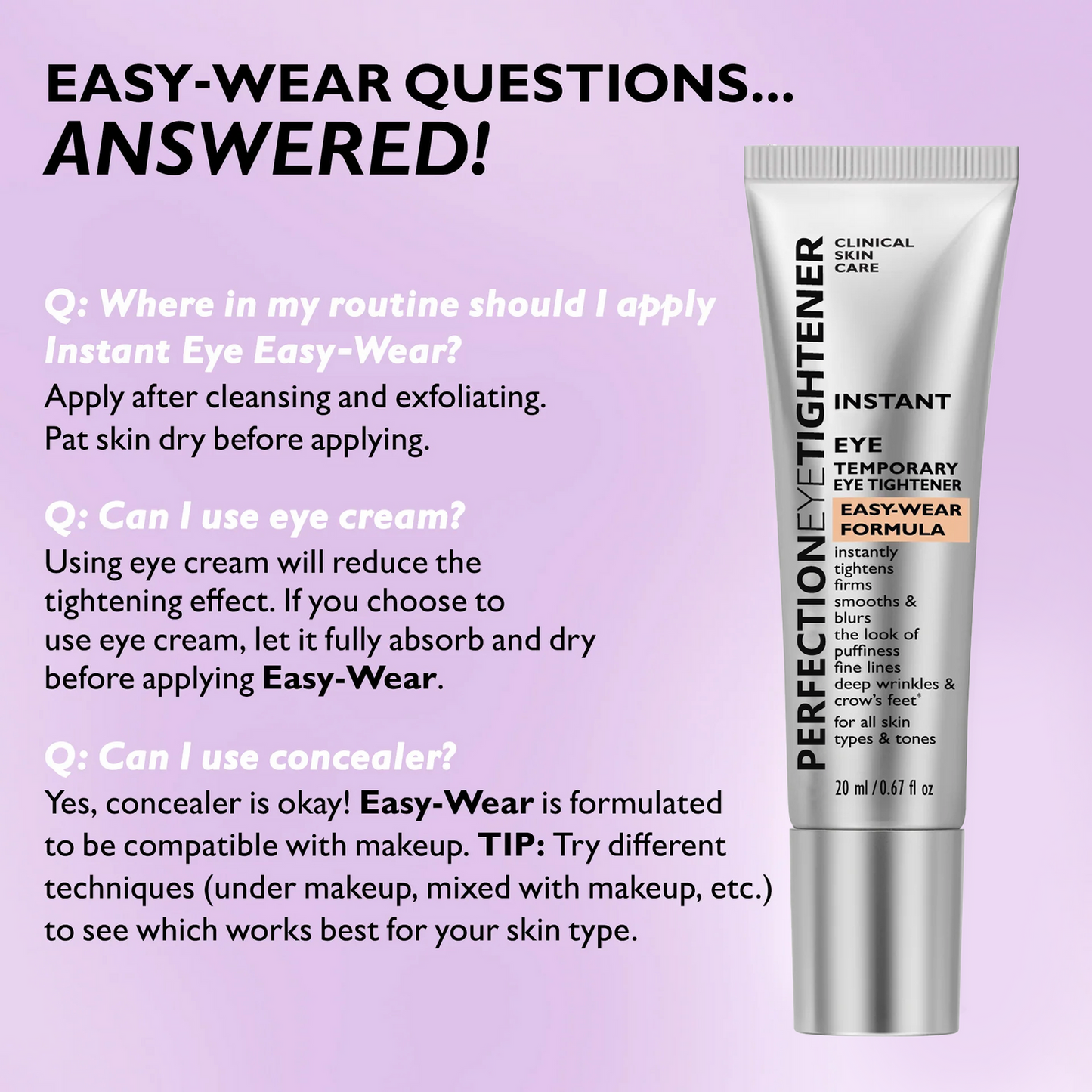 Final 3 Hours: 70%OFF🔥 Instant Eye Tightener Easy-Wear Formula With Brush Free!